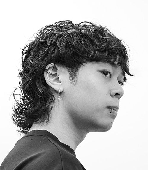 Curly Wolf Cut