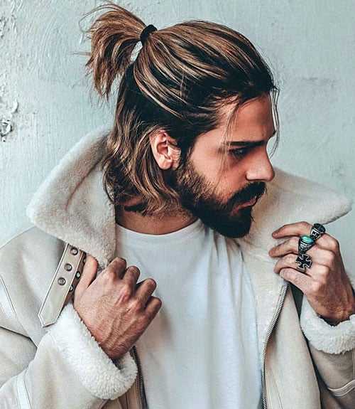 Half Up, Half Down Ponytail
