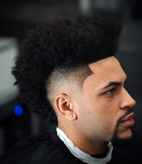 Burst Fade Mohawk