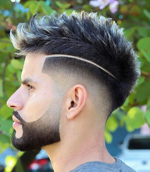 Faux Hawk Fade