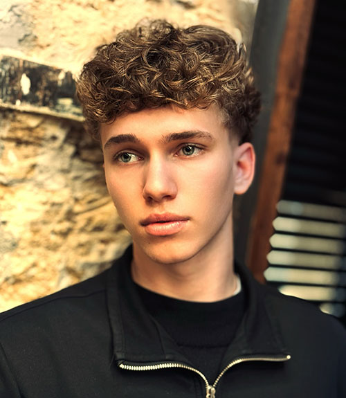 Curly Hair Fade