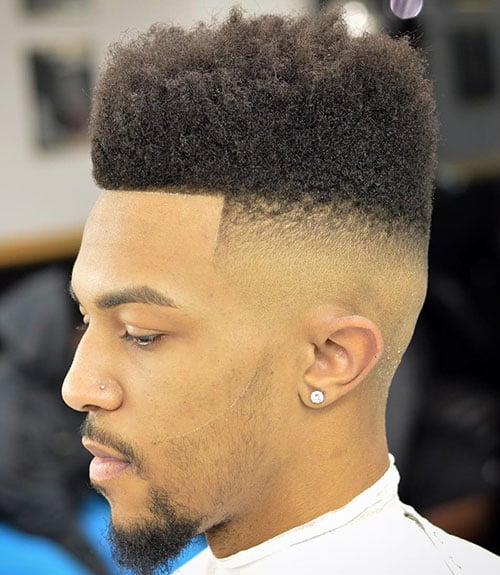 High Top Afro Fade