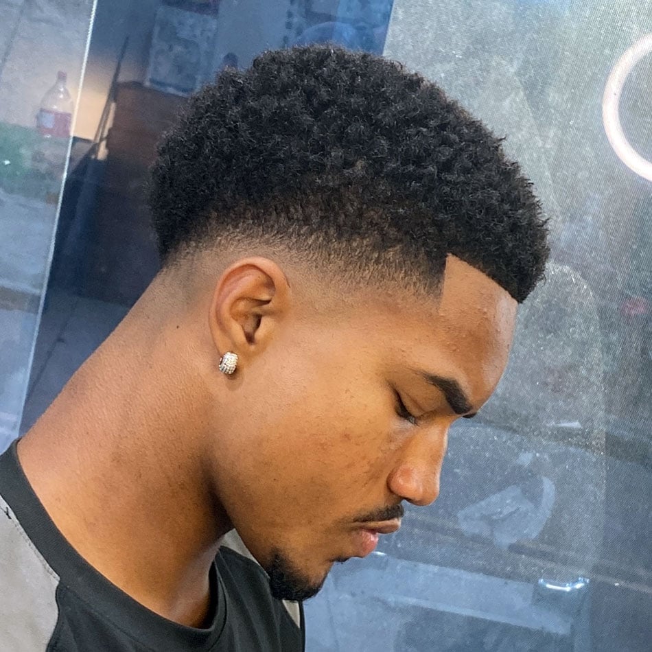Afro Low Drop Fade