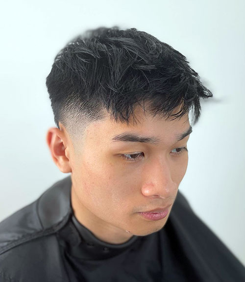 Textured Fringe with High Taper