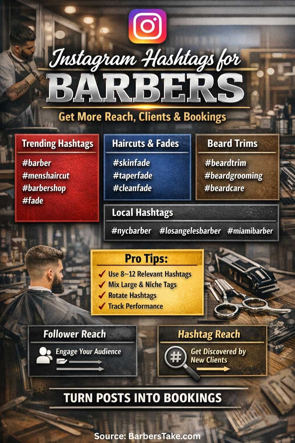 Barber Hashtags