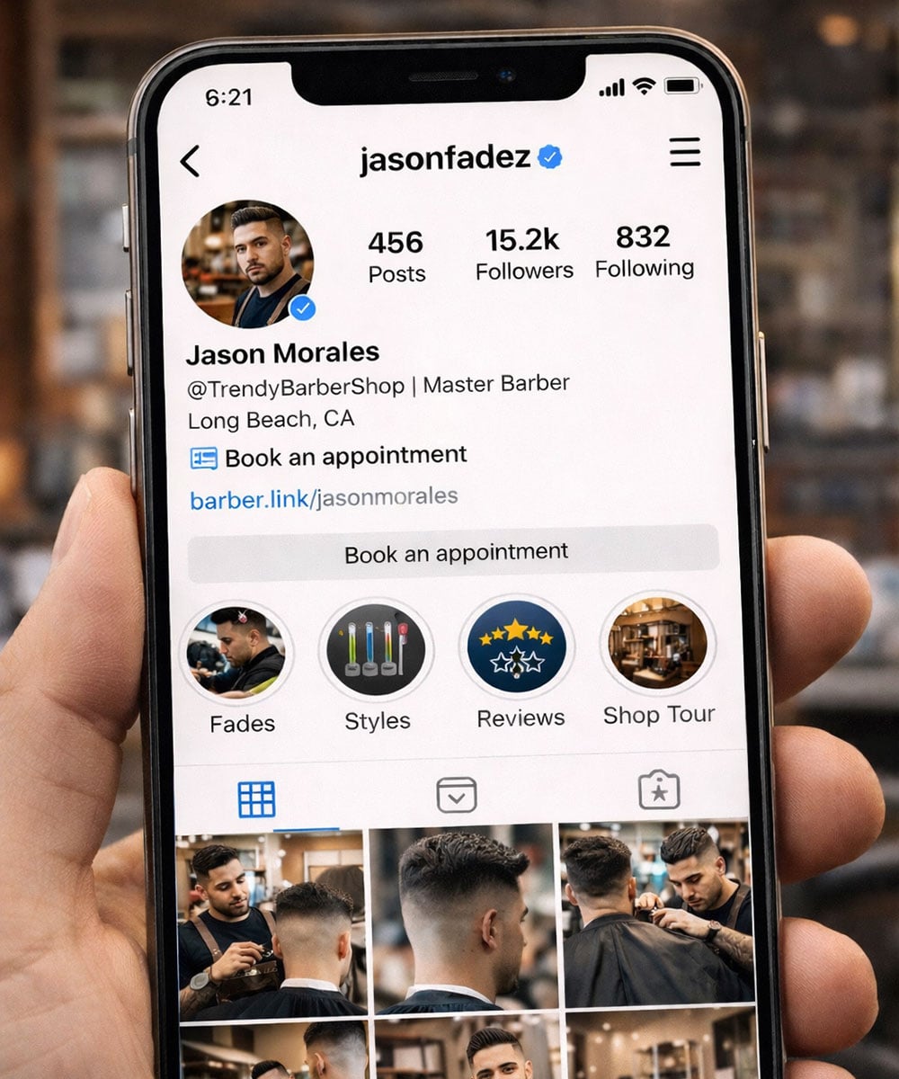 Optimize Instagram Profile For Barbers