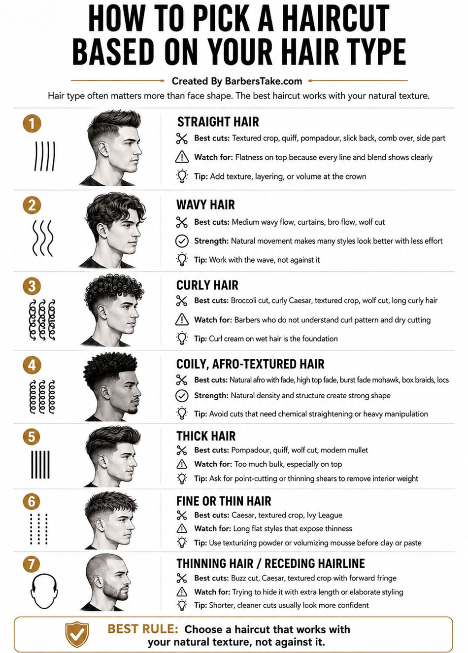 Best Men's Haircuts By Hair Texture