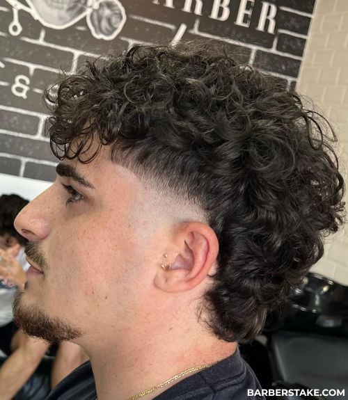 Curly Mullet