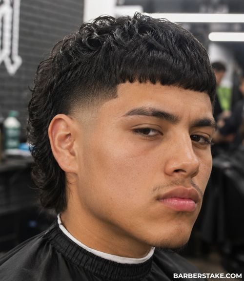 Edgar-Style Mullet