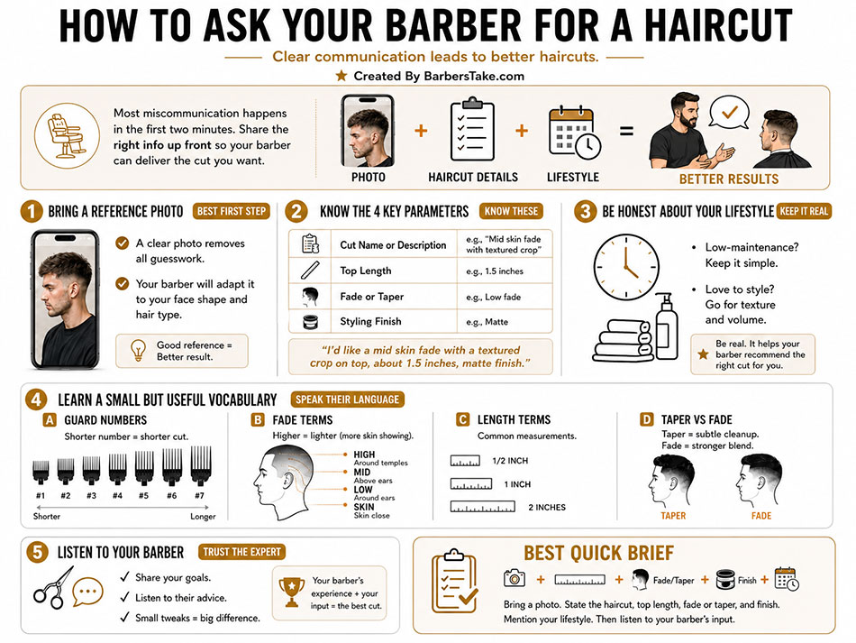 How To Ask Your Barber For A Haircut