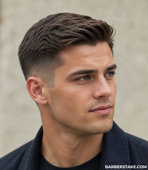 Ivy League with Taper Fade