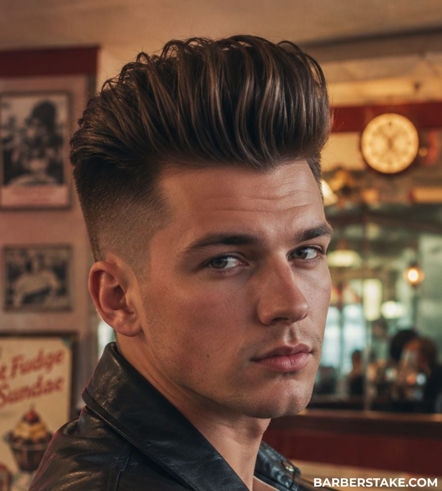 Pompadour Fade