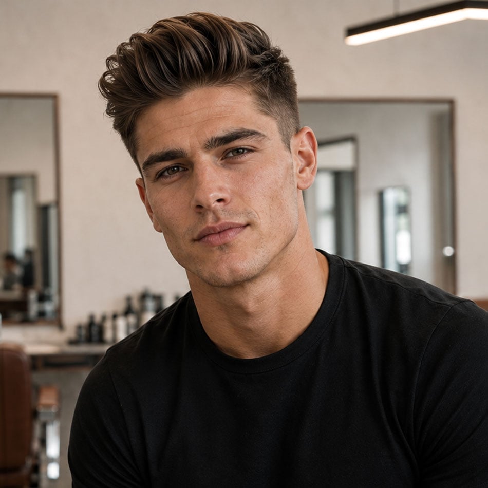 A Quiff Haircut