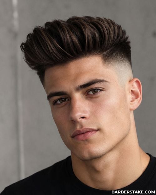 High Fade Quiff