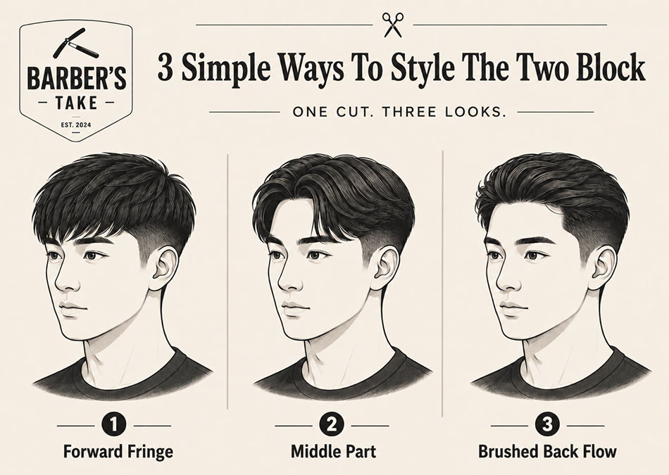 How To Style A Two Block Haircut