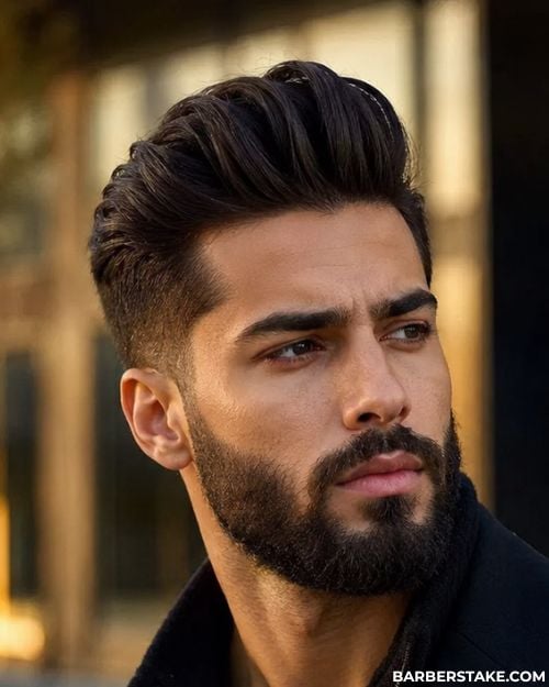 Quiff with Beard