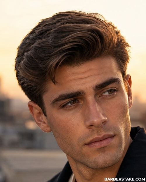 Side Swept Quiff