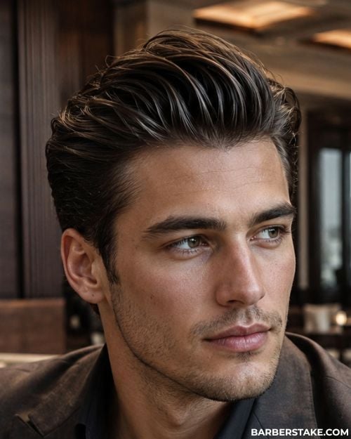 Slick Back Quiff