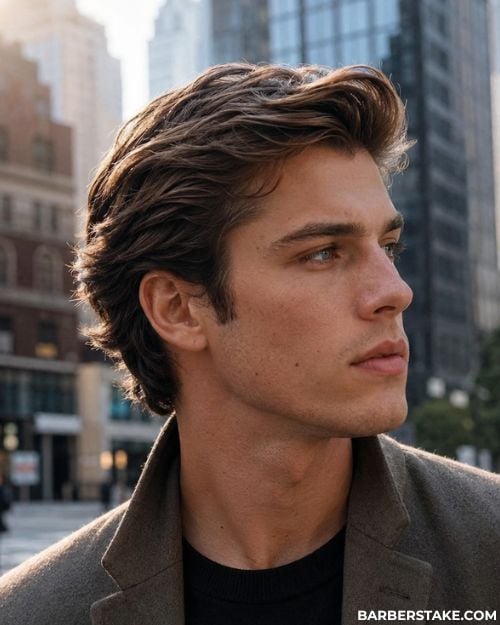 Fresh Brushed Back Flow