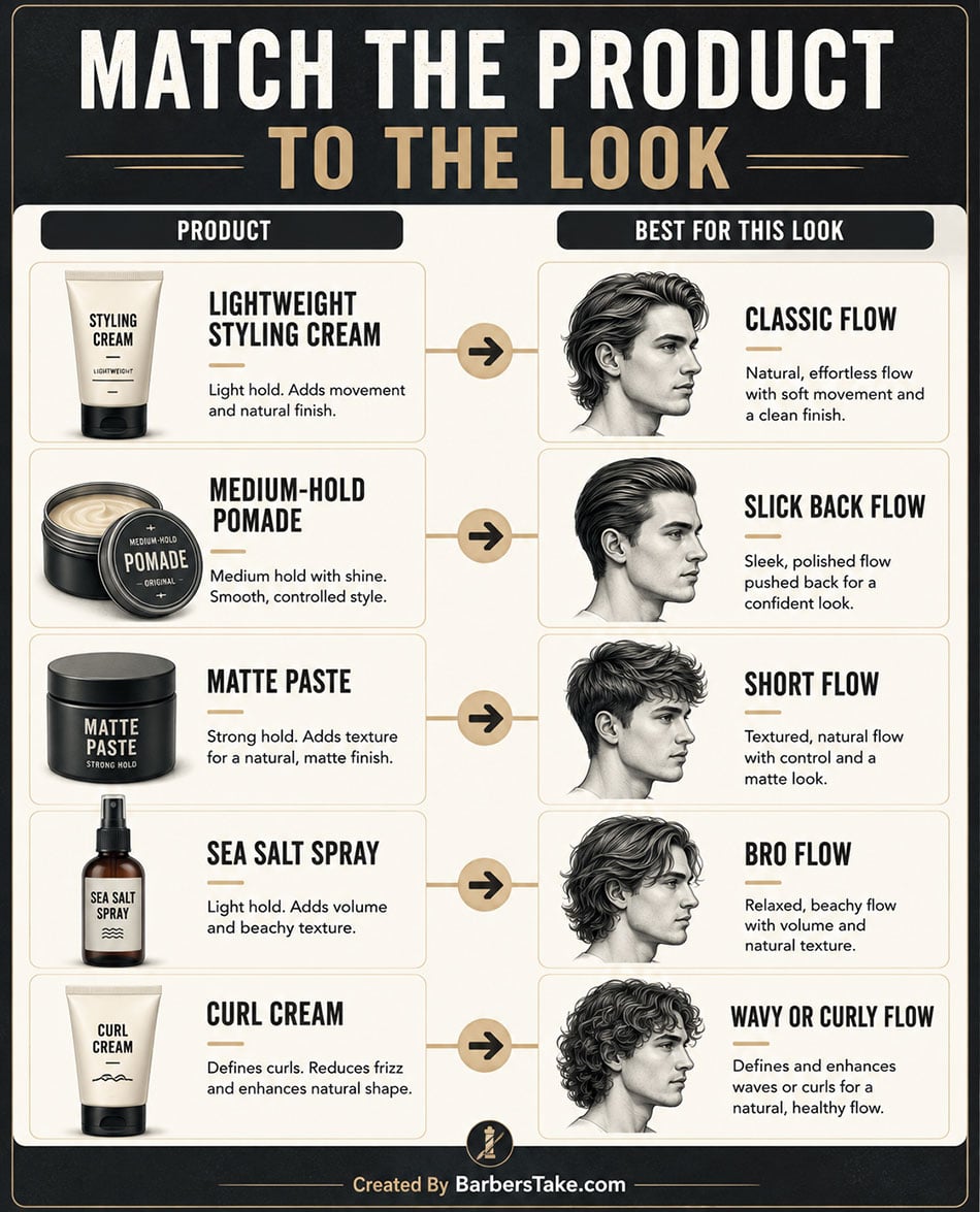 How to Style a Flow Haircut