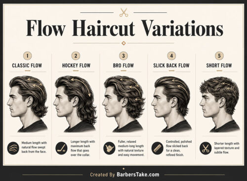 The Flow Haircut: 35 Attractive Styles For Men (A Barber's Guide)