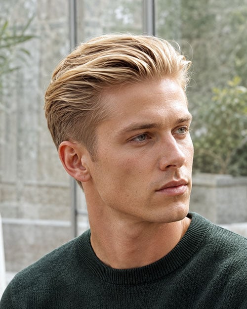 Blonde Slick Back