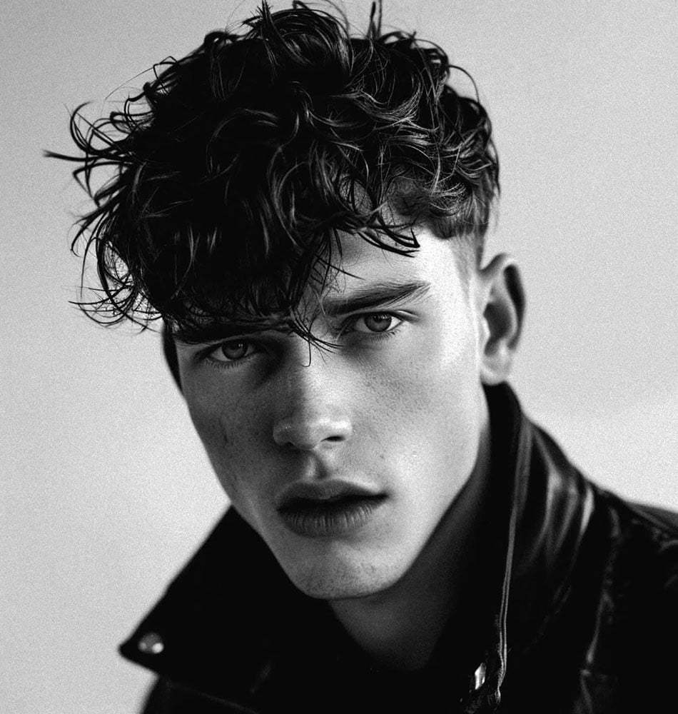 Fringed Messy Hairstyles