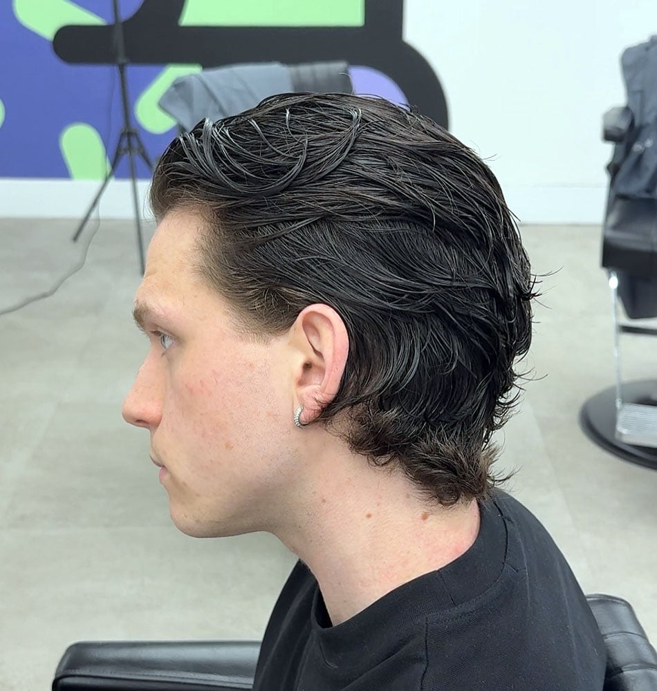 Longer Slick Back