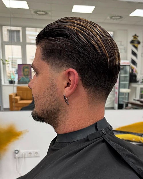 Medium Slick Back