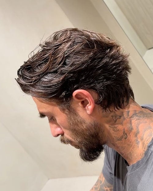 Messy Brushed Back