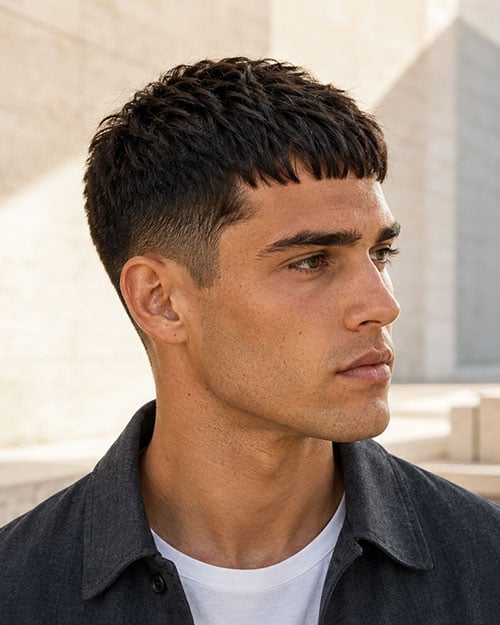 Messy Caesar Cut