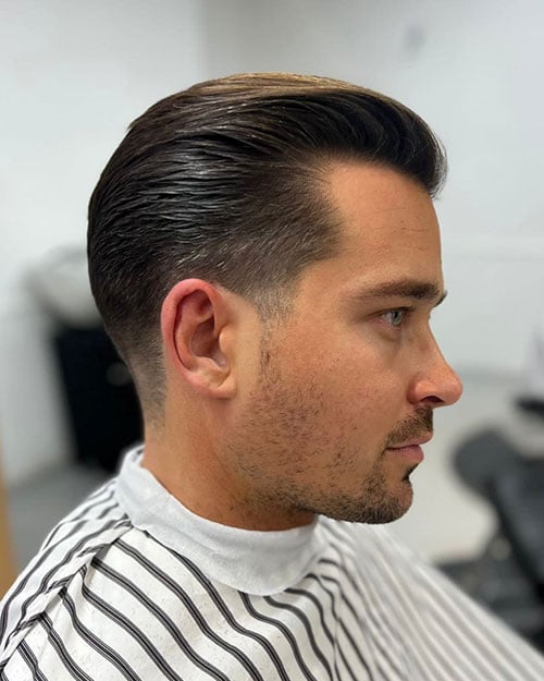 Receding Hairline Slick Back
