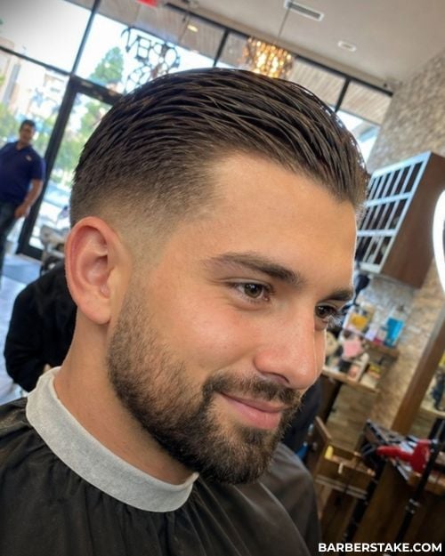 Slick Back Fade