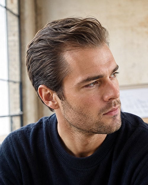 Thin-Hair Slick Back
