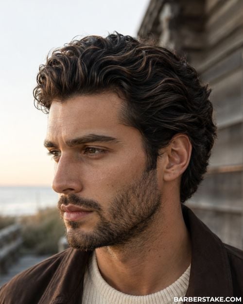 Wavy Slick Back