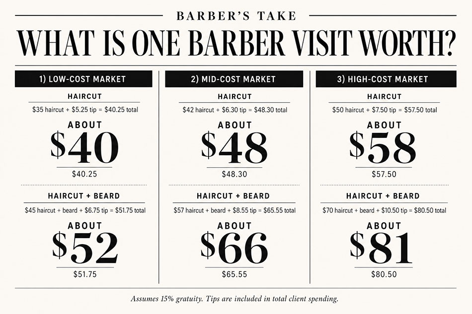 What Is A Barber Visit Worth