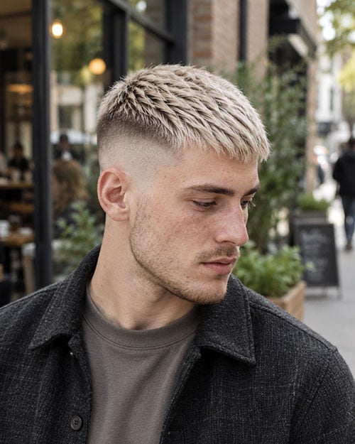 Textured Fringe Warrior Cut