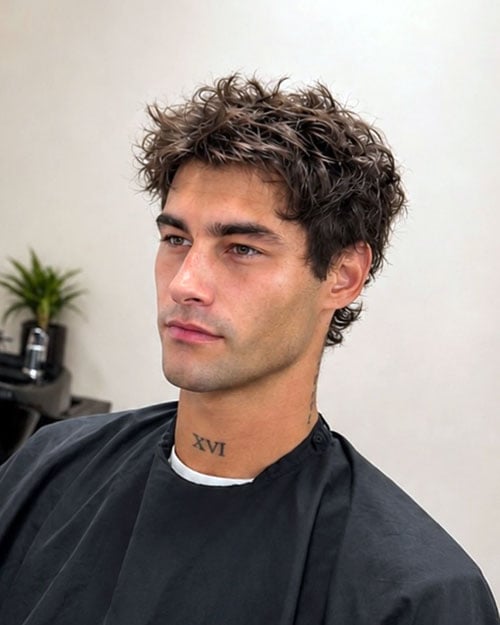 Wavy Warrior Haircut
